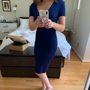 Reiss Fitted Work Dress